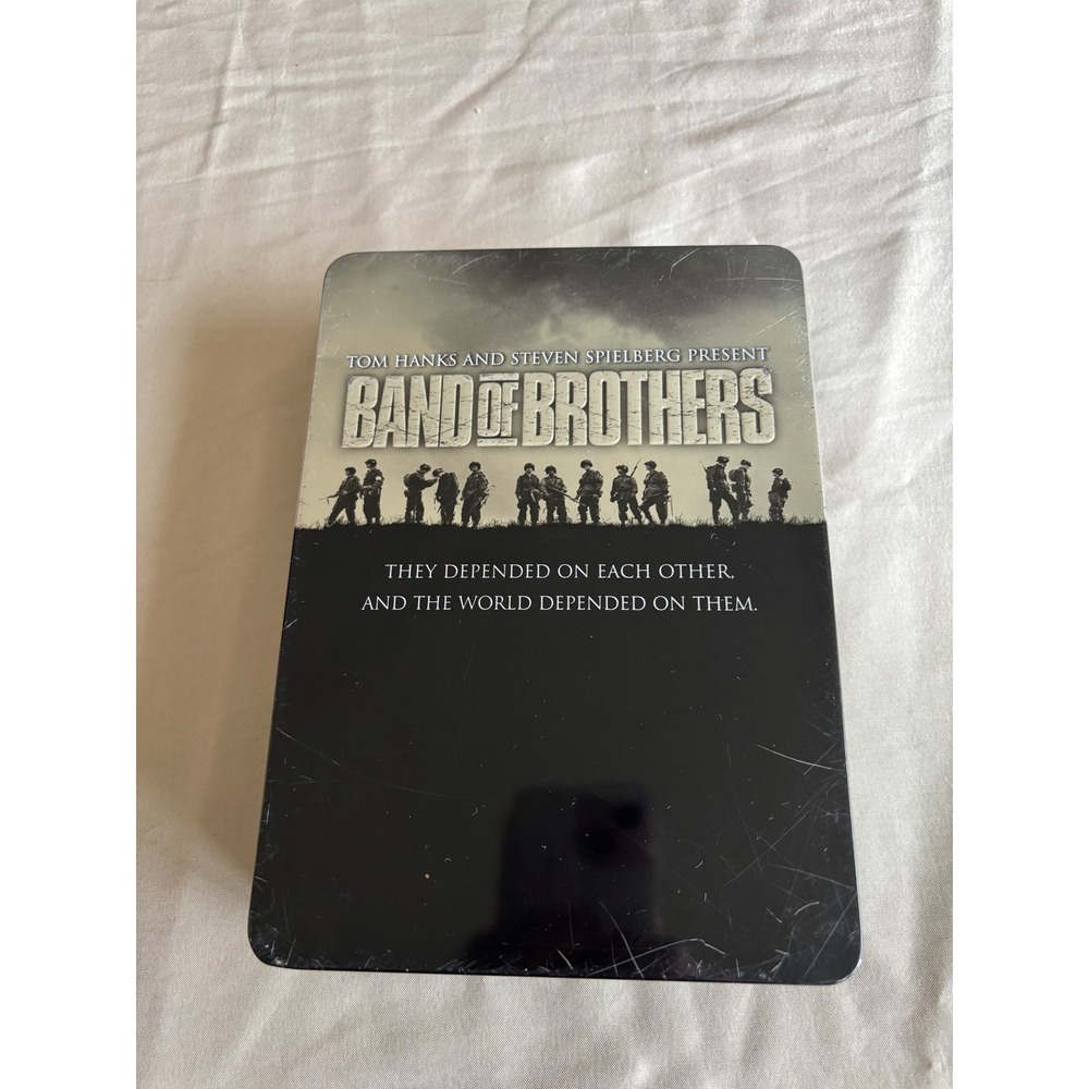 Band of Brothers DVD Set Complete HBO Miniseries 6-Disc Collectible Metal Tin